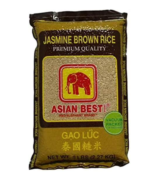 Rice Jasmine brown