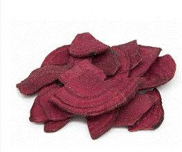 Dried  purple sweet potato